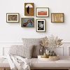 image:imageGolden State Art  12x16 Aluminum Picture Frame  with Mat for 85x11 Photo or Without Mat for 12 x 16 Photo  Real Glass Cover  Simple and Elegant Decor for Wall Mounting  1 Pack  BlackBronze