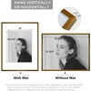 image:imageGolden State Art  12x16 Aluminum Picture Frame  with Mat for 85x11 Photo or Without Mat for 12 x 16 Photo  Real Glass Cover  Simple and Elegant Decor for Wall Mounting  1 Pack  BlackBronze