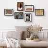 image:imageGolden State Art  12x16 Aluminum Picture Frame  with Mat for 85x11 Photo or Without Mat for 12 x 16 Photo  Real Glass Cover  Simple and Elegant Decor for Wall Mounting  1 Pack  BlackBlack