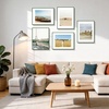 image:imageGolden State Art  12x16 Aluminum Picture Frame  with Mat for 85x11 Photo or Without Mat for 12 x 16 Photo  Real Glass Cover  Simple and Elegant Decor for Wall Mounting  1 Pack  BlackGreen
