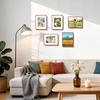 image:imageGolden State Art  12x16 Aluminum Picture Frame  with Mat for 85x11 Photo or Without Mat for 12 x 16 Photo  Real Glass Cover  Simple and Elegant Decor for Wall Mounting  1 Pack  BlackRed