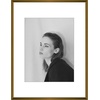 image:imageGolden State Art  12x16 Aluminum Picture Frame  with Mat for 85x11 Photo or Without Mat for 12 x 16 Photo  Real Glass Cover  Simple and Elegant Decor for Wall Mounting  1 Pack  BlackBronze
