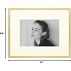 image:imageGolden State Art  12x16 Aluminum Picture Frame  with Mat for 85x11 Photo or Without Mat for 12 x 16 Photo  Real Glass Cover  Simple and Elegant Decor for Wall Mounting  1 Pack  BlackGold