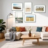 image:imageGolden State Art  12x16 Aluminum Picture Frame  with Mat for 85x11 Photo or Without Mat for 12 x 16 Photo  Real Glass Cover  Simple and Elegant Decor for Wall Mounting  1 Pack  BlackGreen