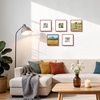 image:imageGolden State Art  12x16 Aluminum Picture Frame  with Mat for 85x11 Photo or Without Mat for 12 x 16 Photo  Real Glass Cover  Simple and Elegant Decor for Wall Mounting  1 Pack  BlackRed