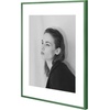 image:imageGolden State Art  12x16 Aluminum Picture Frame  with Mat for 85x11 Photo or Without Mat for 12 x 16 Photo  Real Glass Cover  Simple and Elegant Decor for Wall Mounting  1 Pack  BlackGreen