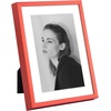 image:imageGolden State Art  12x16 Aluminum Picture Frame  with Mat for 85x11 Photo or Without Mat for 12 x 16 Photo  Real Glass Cover  Simple and Elegant Decor for Wall Mounting  1 Pack  BlackRed