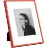 image:imageGolden State Art  12x16 Aluminum Picture Frame  with Mat for 85x11 Photo or Without Mat for 12 x 16 Photo  Real Glass Cover  Simple and Elegant Decor for Wall Mounting  1 Pack  BlackRed