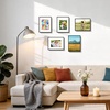 image:imageGolden State Art  12x16 Aluminum Picture Frame  with Mat for 85x11 Photo or Without Mat for 12 x 16 Photo  Real Glass Cover  Simple and Elegant Decor for Wall Mounting  1 Pack  BlackBlack