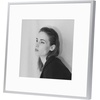 image:imageGolden State Art  12x16 Aluminum Picture Frame  with Mat for 85x11 Photo or Without Mat for 12 x 16 Photo  Real Glass Cover  Simple and Elegant Decor for Wall Mounting  1 Pack  BlackSilver