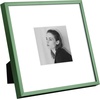 image:imageGolden State Art  12x16 Aluminum Picture Frame  with Mat for 85x11 Photo or Without Mat for 12 x 16 Photo  Real Glass Cover  Simple and Elegant Decor for Wall Mounting  1 Pack  BlackGreen
