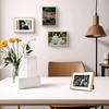 image:imageGolden State Art  12x16 Aluminum Picture Frame  with Mat for 85x11 Photo or Without Mat for 12 x 16 Photo  Real Glass Cover  Simple and Elegant Decor for Wall Mounting  1 Pack  BlackGold