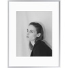 image:imageGolden State Art  12x16 Aluminum Picture Frame  with Mat for 85x11 Photo or Without Mat for 12 x 16 Photo  Real Glass Cover  Simple and Elegant Decor for Wall Mounting  1 Pack  BlackSilver