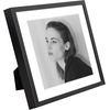 image:imageGolden State Art  12x16 Aluminum Picture Frame  with Mat for 85x11 Photo or Without Mat for 12 x 16 Photo  Real Glass Cover  Simple and Elegant Decor for Wall Mounting  1 Pack  BlackBlack