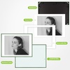 image:imageGolden State Art  12x16 Aluminum Picture Frame  with Mat for 85x11 Photo or Without Mat for 12 x 16 Photo  Real Glass Cover  Simple and Elegant Decor for Wall Mounting  1 Pack  BlackGreen