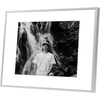 image:imageGolden State Art  12x16 Aluminum Picture Frame  with Mat for 85x11 Photo or Without Mat for 12 x 16 Photo  Real Glass Cover  Simple and Elegant Decor for Wall Mounting  1 Pack  BlackSilver