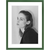 image:imageGolden State Art  12x16 Aluminum Picture Frame  with Mat for 85x11 Photo or Without Mat for 12 x 16 Photo  Real Glass Cover  Simple and Elegant Decor for Wall Mounting  1 Pack  BlackGreen