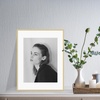 image:imageGolden State Art  12x16 Aluminum Picture Frame  with Mat for 85x11 Photo or Without Mat for 12 x 16 Photo  Real Glass Cover  Simple and Elegant Decor for Wall Mounting  1 Pack  BlackGold