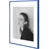 image:imageGolden State Art  12x16 Aluminum Picture Frame  with Mat for 85x11 Photo or Without Mat for 12 x 16 Photo  Real Glass Cover  Simple and Elegant Decor for Wall Mounting  1 Pack  BlackBlue