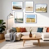 image:imageGolden State Art  12x16 Aluminum Picture Frame  with Mat for 85x11 Photo or Without Mat for 12 x 16 Photo  Real Glass Cover  Simple and Elegant Decor for Wall Mounting  1 Pack  BlackBlue