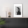image:imageGolden State Art  12x16 Aluminum Picture Frame  with Mat for 85x11 Photo or Without Mat for 12 x 16 Photo  Real Glass Cover  Simple and Elegant Decor for Wall Mounting  1 Pack  BlackSilver