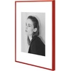 image:imageGolden State Art  12x16 Aluminum Picture Frame  with Mat for 85x11 Photo or Without Mat for 12 x 16 Photo  Real Glass Cover  Simple and Elegant Decor for Wall Mounting  1 Pack  BlackRed