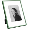 image:imageGolden State Art  12x16 Aluminum Picture Frame  with Mat for 85x11 Photo or Without Mat for 12 x 16 Photo  Real Glass Cover  Simple and Elegant Decor for Wall Mounting  1 Pack  BlackGreen