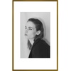 image:imageGolden State Art  12x16 Aluminum Picture Frame  with Mat for 85x11 Photo or Without Mat for 12 x 16 Photo  Real Glass Cover  Simple and Elegant Decor for Wall Mounting  1 Pack  BlackBronze