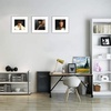 image:imageGolden State Art  12x16 Aluminum Picture Frame  with Mat for 85x11 Photo or Without Mat for 12 x 16 Photo  Real Glass Cover  Simple and Elegant Decor for Wall Mounting  1 Pack  BlackSilver