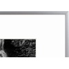 image:imageGolden State Art  12x16 Aluminum Picture Frame  with Mat for 85x11 Photo or Without Mat for 12 x 16 Photo  Real Glass Cover  Simple and Elegant Decor for Wall Mounting  1 Pack  BlackSilver
