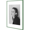 image:imageGolden State Art  12x16 Aluminum Picture Frame  with Mat for 85x11 Photo or Without Mat for 12 x 16 Photo  Real Glass Cover  Simple and Elegant Decor for Wall Mounting  1 Pack  BlackGreen