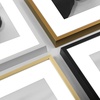 image:imageGolden State Art  12x16 Aluminum Picture Frame  with Mat for 85x11 Photo or Without Mat for 12 x 16 Photo  Real Glass Cover  Simple and Elegant Decor for Wall Mounting  1 Pack  BlackSilver