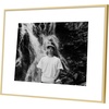 image:imageGolden State Art  12x16 Aluminum Picture Frame  with Mat for 85x11 Photo or Without Mat for 12 x 16 Photo  Real Glass Cover  Simple and Elegant Decor for Wall Mounting  1 Pack  BlackGold