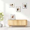 image:imageGolden State Art 11x14 Aluminum Picture Frame 3 Pack Metal Frames with Removable Mat for 8x10 Photos Artwork Prints Wall Mountable Black Bronze Gold