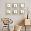 image:imageGolden State Art 11x14 Floating Picture Frame Aluminum Tempered Clear Glass Displays Any Size Photo Up to 11 x 14 for Home or Gallery Decoration Gold 6 PackGold