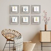 image:imageGolden State Art 11x14 Floating Picture Frame Aluminum Tempered Clear Glass Displays Any Size Photo Up to 11 x 14 for Home or Gallery Decoration Gold 6 PackSilver