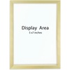 image:imageGolden State Art 11x14 Floating Picture Frame Aluminum Tempered Clear Glass Displays Any Size Photo Up to 11 x 14 for Home or Gallery Decoration Gold 6 PackGold