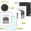 image:imageGolden State Art 11x14 Gold Picture Frame Displays Photo 8x10 with Mat or 11 x 14 Without Mat for Wall Mounting Classic Satin Aluminum Frames with Real Glass Pack of 1Silver