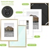 image:imageGolden State Art 11x14 Gold Picture Frame Displays Photo 8x10 with Mat or 11 x 14 Without Mat for Wall Mounting Classic Satin Aluminum Frames with Real Glass Pack of 1Gold