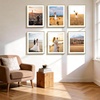 image:imageGolden State Art 11x14 Gold Picture Frame Displays Photo 8x10 with Mat or 11 x 14 Without Mat for Wall Mounting Classic Satin Aluminum Frames with Real Glass Pack of 1Gold