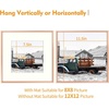 image:imageGolden State Art 11x14 Gold Picture Frame Displays Photo 8x10 with Mat or 11 x 14 Without Mat for Wall Mounting Classic Satin Aluminum Frames with Real Glass Pack of 1Rose Gold