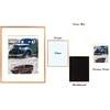 image:imageGolden State Art 11x14 Gold Picture Frame Displays Photo 8x10 with Mat or 11 x 14 Without Mat for Wall Mounting Classic Satin Aluminum Frames with Real Glass Pack of 1Rose Gold