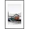image:imageGolden State Art 11x14 Gold Picture Frame Displays Photo 8x10 with Mat or 11 x 14 Without Mat for Wall Mounting Classic Satin Aluminum Frames with Real Glass Pack of 1Black