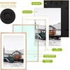 image:imageGolden State Art 11x14 Gold Picture Frame Displays Photo 8x10 with Mat or 11 x 14 Without Mat for Wall Mounting Classic Satin Aluminum Frames with Real Glass Pack of 1Rose Gold