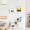 image:imageGolden State Art 11x14 Gold Picture Frame Displays Photo 8x10 with Mat or 11 x 14 Without Mat for Wall Mounting Classic Satin Aluminum Frames with Real Glass Pack of 1Gold