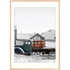 image:imageGolden State Art 11x14 Gold Picture Frame Displays Photo 8x10 with Mat or 11 x 14 Without Mat for Wall Mounting Classic Satin Aluminum Frames with Real Glass Pack of 1Rose Gold
