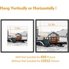 image:imageGolden State Art 11x14 Gold Picture Frame Displays Photo 8x10 with Mat or 11 x 14 Without Mat for Wall Mounting Classic Satin Aluminum Frames with Real Glass Pack of 1Black