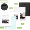 image:imageGolden State Art 11x14 Gold Picture Frame Displays Photo 8x10 with Mat or 11 x 14 Without Mat for Wall Mounting Classic Satin Aluminum Frames with Real Glass Pack of 1Silver