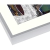 image:imageGolden State Art 11x14 Gold Picture Frame Displays Photo 8x10 with Mat or 11 x 14 Without Mat for Wall Mounting Classic Satin Aluminum Frames with Real Glass Pack of 1Silver
