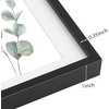 image:imageGolden State Art 11x14 Gold Picture Frame Displays Photo 8x10 with Mat or 11 x 14 Without Mat for Wall Mounting Classic Satin Aluminum Frames with Real Glass Pack of 1Black